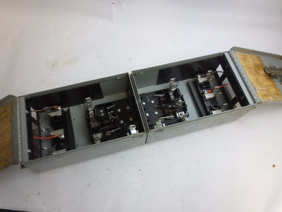 GENERAL ELECTRIC THFP361 - TYPE QMR PANELBOARD UNIT TWIN PANEL SWITCH 600V, 30A4