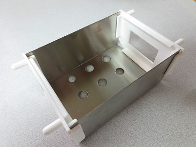 COLE-PARMER 67035-70 DRAIN BASKET for MODULAR STAINLESS STEEL DRYING RACKS - NEW0