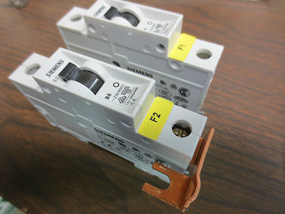SIEMENS 5SX2 CIRCUIT BREAKER - 230/400V - LOT of 2...1
