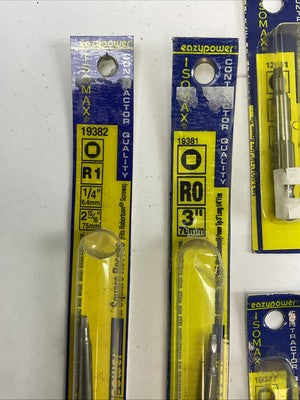 EAZYPOWER ISOMAX CONTRACTOR QUALITY SQUARE RECESS BIT LOT1