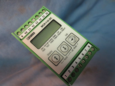 PHOENIX CONTACT MCR-f-UI-DC MCR FREQUENCY MEASURING TRANSDUCER, PROGRAMMABLE2