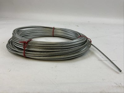 DAYTON 2RZY7 1 X 19 STRAND CORE CABLE SIZE 1/8" GALVANIZED CABLE2