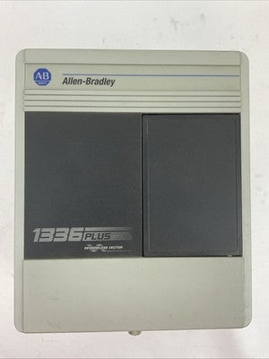 ALLEN BRADLEY 1336S-BRF50-AA-EN4-HAB SER D AC DRIVE 5HP 460V SENSORLESS VECTOR1