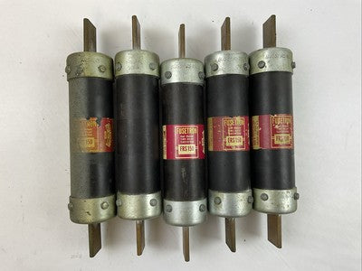 FUSETRON FRS150 TIME DELAY DUAL ELEMENT 600VAC 150A CLASS K5 FUSE (LOT OF 5)0
