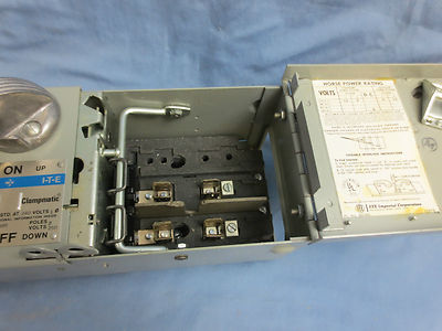 I-T-E V2B2211MR VACU-BREAK PANELBOARD & SWITCHBOARD UNIT 240V 30-30A NEW SURPLUS6