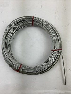 DAYTON 2RZY7 1 X 19 STRAND CORE CABLE SIZE 1/8" GALVANIZED CABLE1