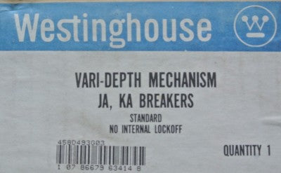 WESTINGHOUSE 458D493G03 VARI-DEPTH MECHANISM for JA & KA BREAKERS - NEW SURPLUS1