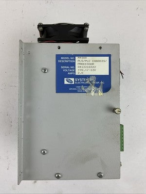 SEA M4500 PLS/PLC CHASSIS PROCESSOR +5V, +/-12V 2.0AMPS3