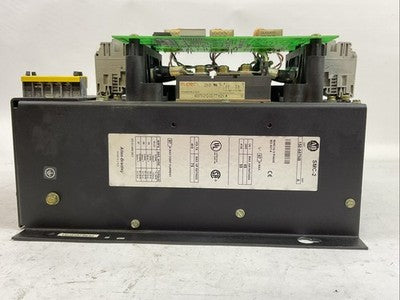 ALLEN BRADLEY 150-A97NB SOFT START SOLID STATE CONTROLLER 97A 75HP 460VAC SER A3