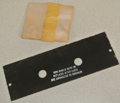 WESTINGHOUSE 314C420G02 / CL-10374-E / LINE TERMINAL SHIELD KIT / NEW SURPLUS0