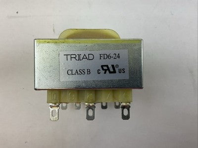 TRIAD MAGNETICS FD6-24 CLASS B TRANSFORMER D/C: EIA-17-1512-5A1