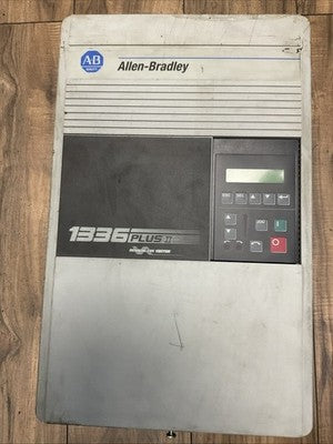 ALLEN BRADLEY 1336F-B030-AA-EN-GM1-HCS2 1336 PLUS SENSORLESS VECTOR DRIVE SER A0