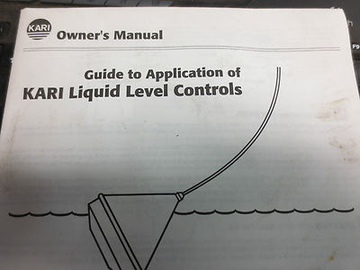 KARI 22271 MODEL 1H FLOAT SWITCH 110V SUMP FLOAT 5 METER3