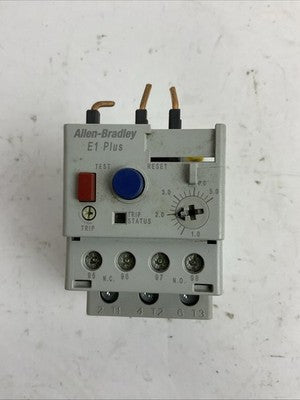 ALLEN BRADLEY 193-ED1CB SER B 1.0-5.0A OVERLOAD RELAY1