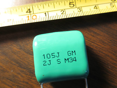 CAPACITOR ? ? ? 105J GM 2J 5 M34 - NEW SURPLUS - LOT of 180