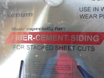 TENRYU BP-80508 BOARD-PRO PLUS CIRCULAR BLADE for FIBER-CEMENT SIDING 12" 8T4