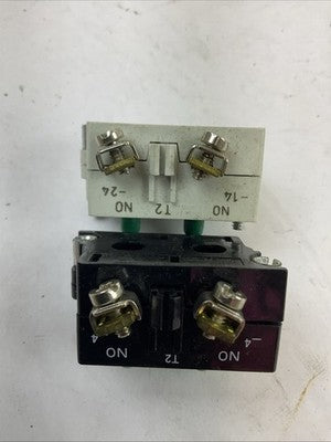 CUTLER HAMMER 10250T2 CONTACT BLOCK (LOT OF 2)5