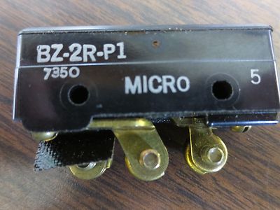  MICRO SWITCH / HONEYWELL BZ-2R-P1 SNAP-ACTION LIMIT SWITCH - NEW SURPLUS0