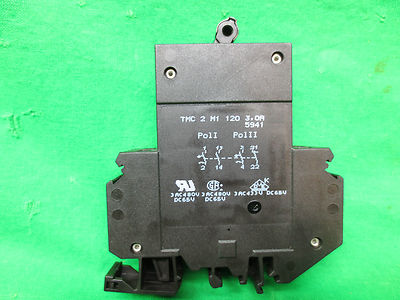 PHOENIX CONTACT TMC-2-M1-120-3.0A CIRCUIT BREAKER 3AMP 2POLE - NEW SURPLUS5