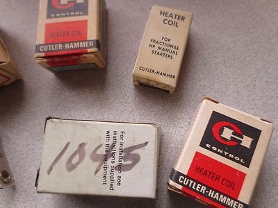 MACHINE MAINT / TOOL ROOM LOT #3 - HEATERS, LINKS, CUTLER-HAMMER ARROW-HART MORE4