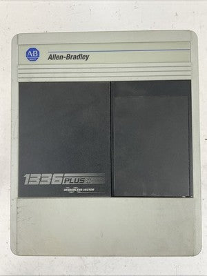 ALLEN BRADLEY 1336F-BRF50-AA-EN SER B 1336 PLUS II SENSORLESS VECTOR DRIVE0