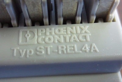 PHOENIX CONTACT RELAY - ST-REL4-KG24/21-21 - TYP ST-REL4A - 2823308  24VDC/24VAC1