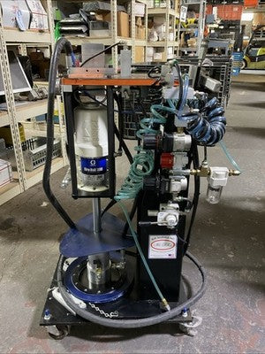 GRACO 206405 SERIES L16K FIRE-BALL 300 AIR POWERED PUMP GSPM-15-18kgA20-37 LUBE0