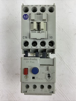 ALLEN BRADLEY STARTER (100-C16D*10 SER B COIL 24VDC + 193-EEBB 0.2-1.0A SER C)0