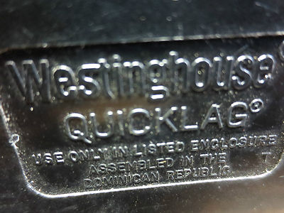 WESTINGHOUSE BA215 QUICKLAG CIRCUIT BREAKER 15A, 2-POLE - CUTLER-HAMMER3