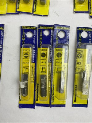 EAZYPOWER ISOMAX CONTRACTOR QUALITY PHILLIPS / SLOTTED BIT LOT8
