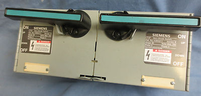 I-T-E SIEMENS V2B3211 VACU-BREAK PANELBOARD UNIT, 240VAC 30-30A 2-CIRCUIT SWITCH0
