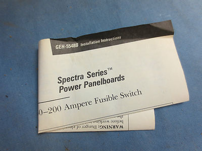 GE ADS32030HD SPECTRA FUSIBLE SWITCH UNIT - 30A 240V 3-POLE - NEW SURPLUS5