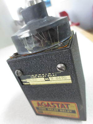 AGASTAT ND-22 TIME DELAY RELAY - 24VDC, 50/60Hz - NEW SURPLUS1