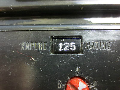 WESTINGHOUSE JA3125X MOLDED CASE CIRCUIT BREAKER 125A 600VAC 3-POLE2