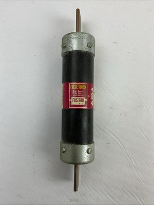 FUSETRON FRS200 TIME DELAY DUAL ELEMENT 600VAC 200AMP CLASS K5 FUSE (LOT OF 4)1