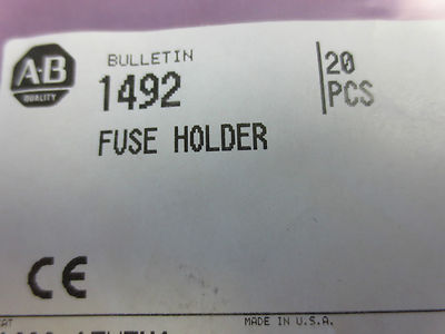ALLEN-BRADLEY 1492-IFMFH1 FUSE HOLDER, BAG of 20 - NEW SURPLUS1