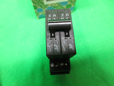 PHOENIX CONTACT TMC-2-M1-120-3.0A CIRCUIT BREAKER 3AMP 2POLE - NEW SURPLUS2