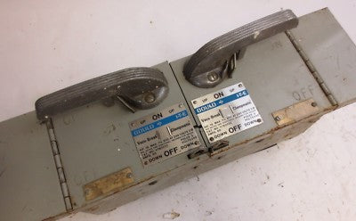 I-T-E V7B3222 TWIN PANELBOARD SWITCH - 240V, 60A, 3-PHASE, 3-POLE - VACU-BREAK0