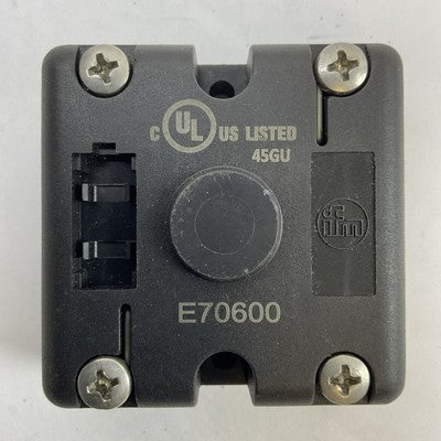 IFM E70600 AS INTERFACE QUAD AS-I SPLITTER 8A 11-30VDC CLASS 20