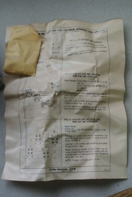 CUTLER-HAMMER CG3L7512 - BOX LUG KIT - 1200 AMP - NEW SURPLUS5