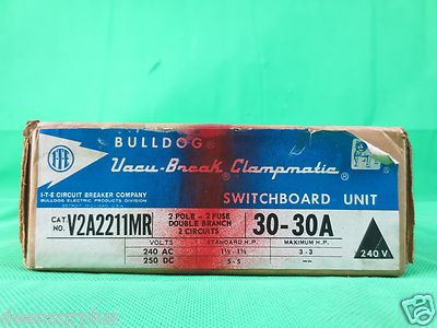 I-T-E Gould Vacu-Break Panelboard Unit V2A2211MR New Surplus0