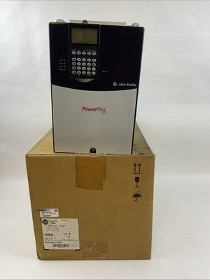 ALLEN BRADLEY 20AD034A3AYYANC0 SER A FIRMWARE 5.001 AC DRIVE 25HP0