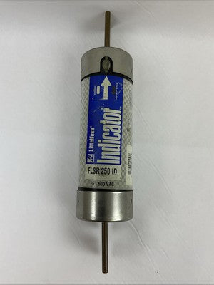 LITTELFUSE FLSR 250 ID INDICATOR FUSE 75-600VAC 300VDC 250A CLASS RK5 TIME DELAY0