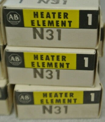 LOT of 3 / ALLEN-BRADLEY N31 THERMAL OVERLOAD HEATER ELEMENT2