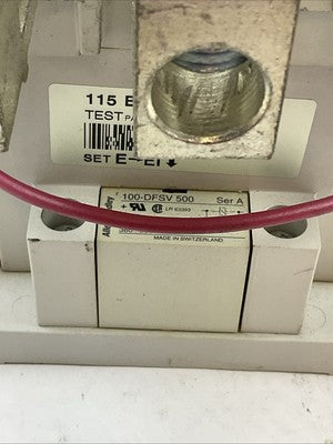 ALLEN BRADLEY 100S-D115EN22BC CONTACTOR SER B 100-DFSV500 SER A 380...500VAC4