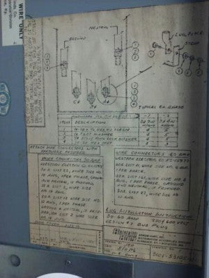 ARROW-HART BUSSWAY, 30AMP 3PH, 3W, 480V, MAX H.P. 20, FUSIBLE, DISCONNECT, USED 3