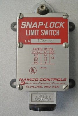 NAMCO EA170-21300 SNAP-LOCK LIMIT SWITCH0