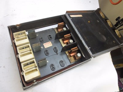 ZINSCO U2033 - 240V, 200A, 3-POLE BUS PLUG / SWITCH - 25HP3