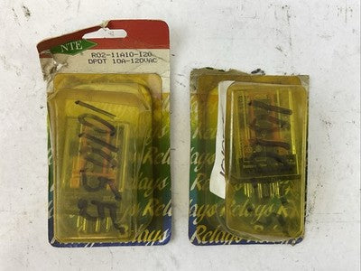 NTE R02-11A10-120 RELAY 10A 120VAC (LOT OF 2)0