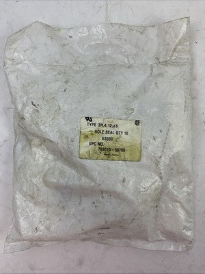 HOFFMAN TYPE 3R, 4, 12, 13 AS050 783510-59700 HOLE SEAL  59700 1/2" (BAG OF 10)1